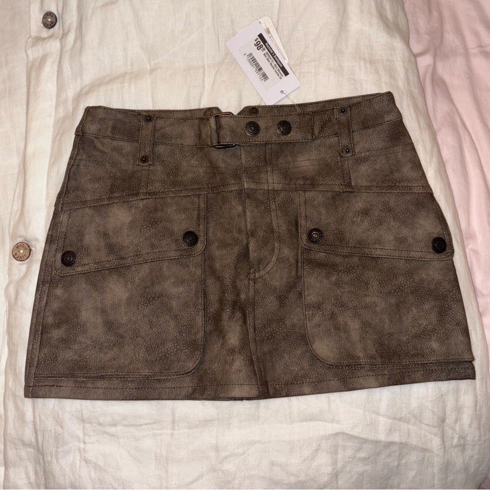 Free People Mini Skirt NWT Size 24
